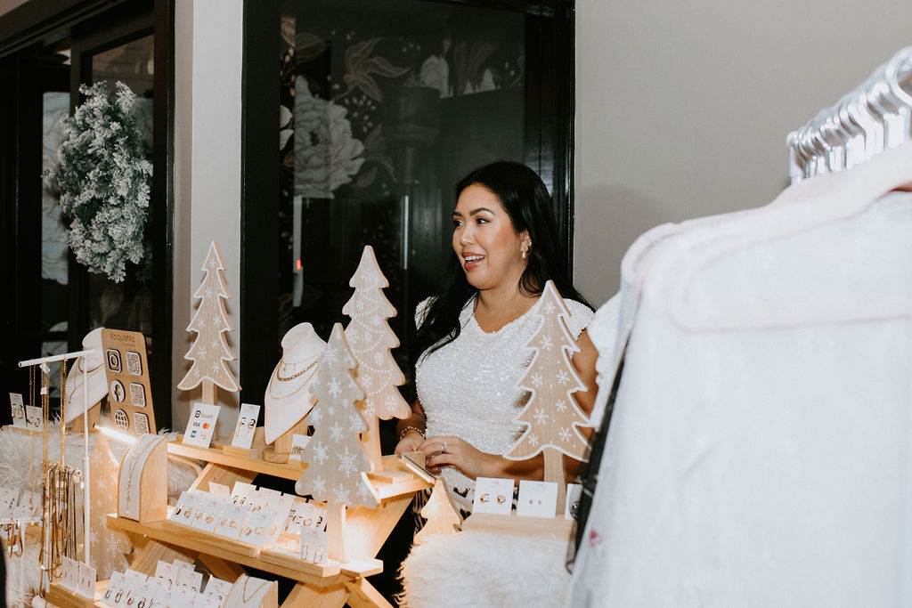 Rosa Sasges, Latina entrepreneur and founder of Koquetta Accessories and Ella Es.